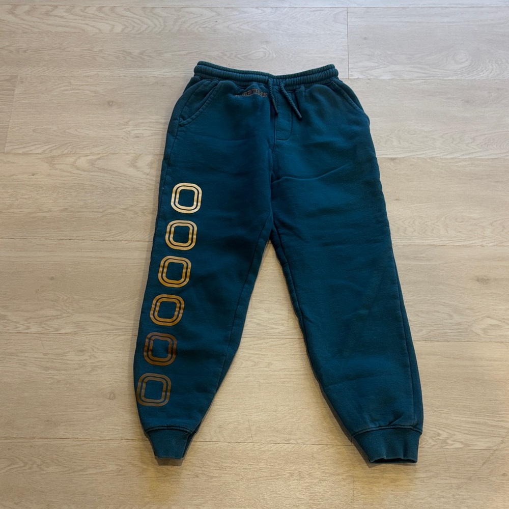 OVERTIME teal sweats